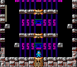 Animated GIF of the Scrolling Tiles gimmick in action.