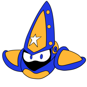 Wishing Star's In-Game Artwork from Mega Man's Christmas Carol 3
